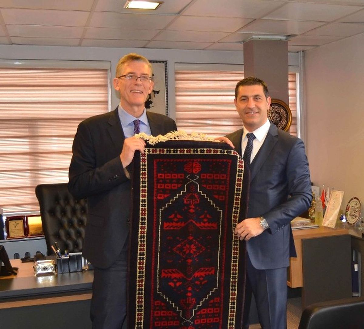Hollandalı Başkonsolos Schuddeboom, Başkan Ermişler ile Bir Araya Geldi