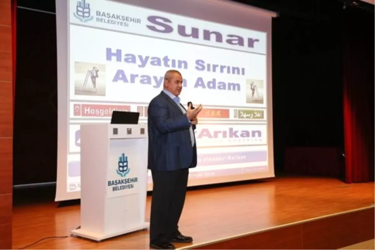 Münir Arıkan, Başakşehirlilere Hayatın Sırlarını Anlattı