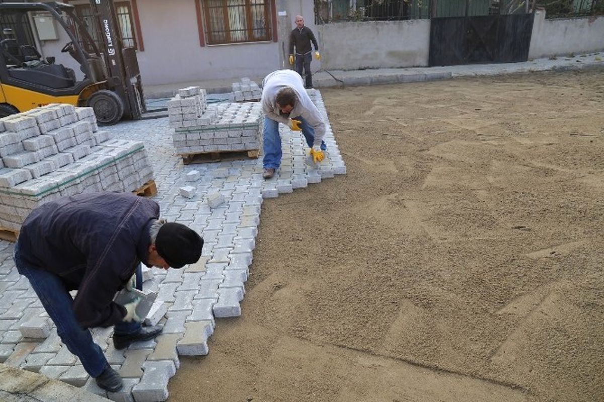 Parke Taşıyla Sokaklar Daha Düzenli