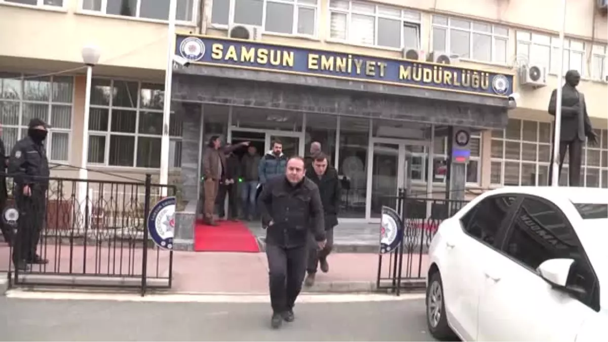 Samsun Merkezli Fetö/pdy Operasyonu - Gözaltına Alınan 18 Kişi Adliyeye Sevk Edildi