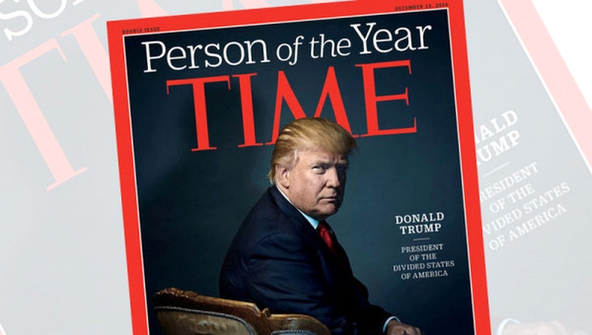 Time Dergisi Donald Trump\'ı "Yılın Kişisi" Seçti