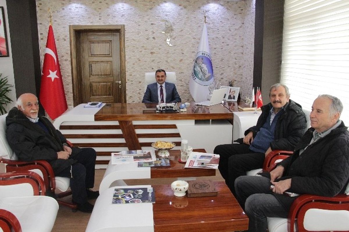 Tsm Konseri Öncesi Başkan Cabbar\'a Ziyaret