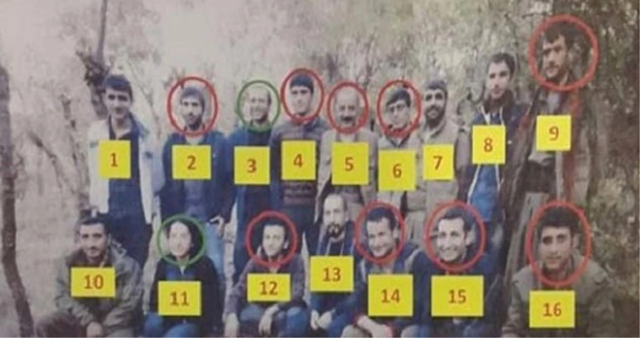 Terörist Üst Düzey 16 PKK\'lıdan 9\'u Öldürüldü!