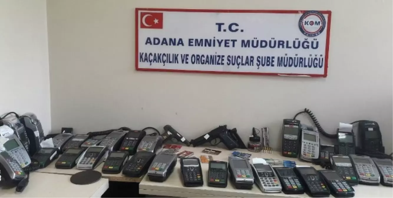 Adana\'da Pos Tefecilerine Operasyon: 14 Gözaltı