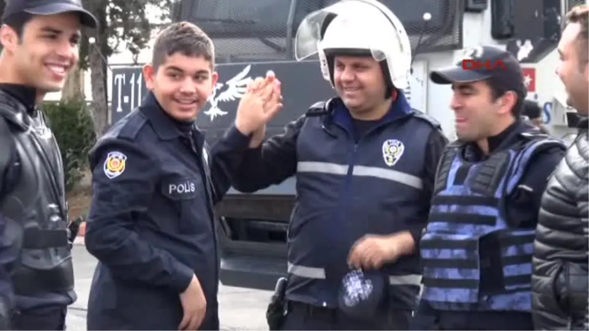 Adana Engelli Öğrenciler Polislerin Konuğu