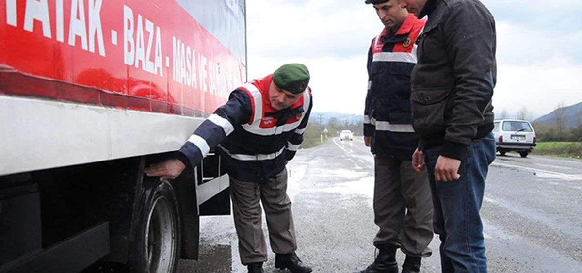 Bartın\'da Kış Lastiği Denetimi