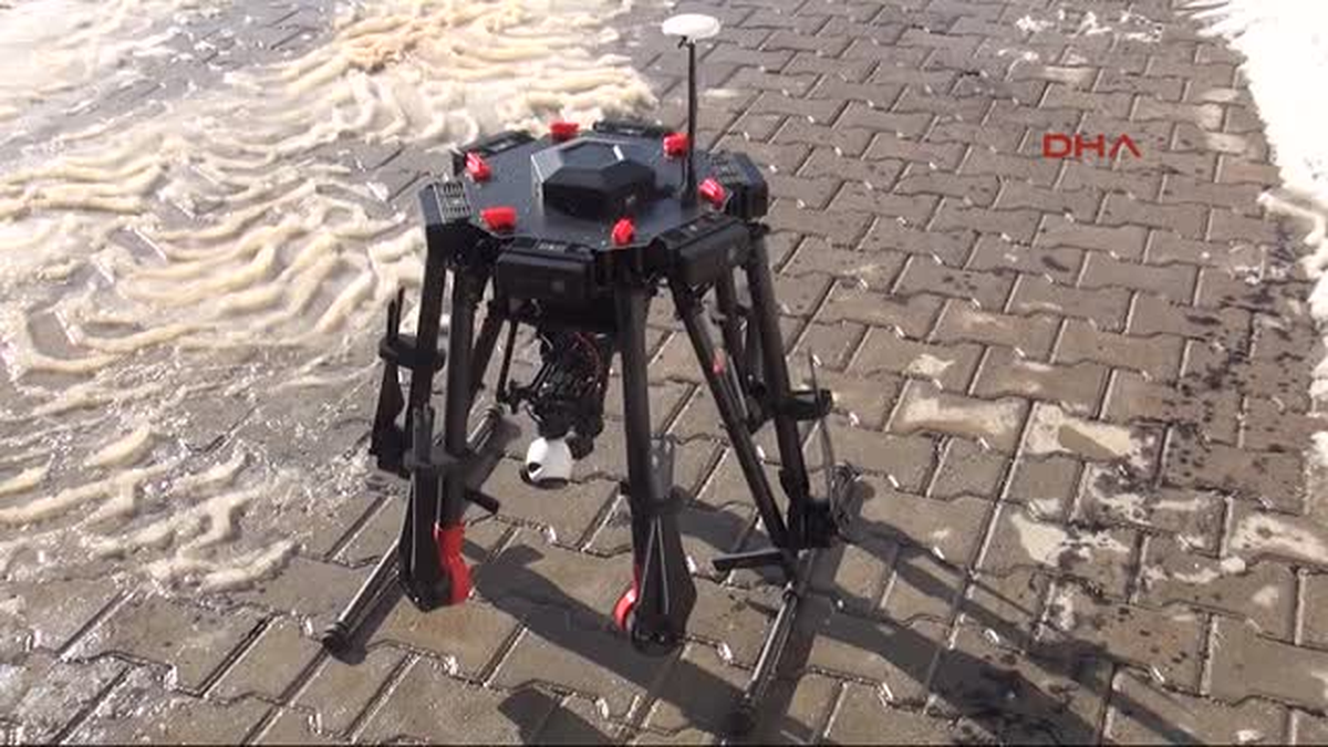 Bitlis\'e Termal Kameralı Drone