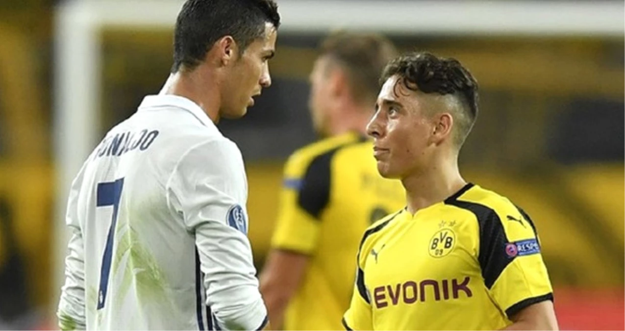 Cristiano Ronaldo, Emre Mor\'a Formasını Verdi