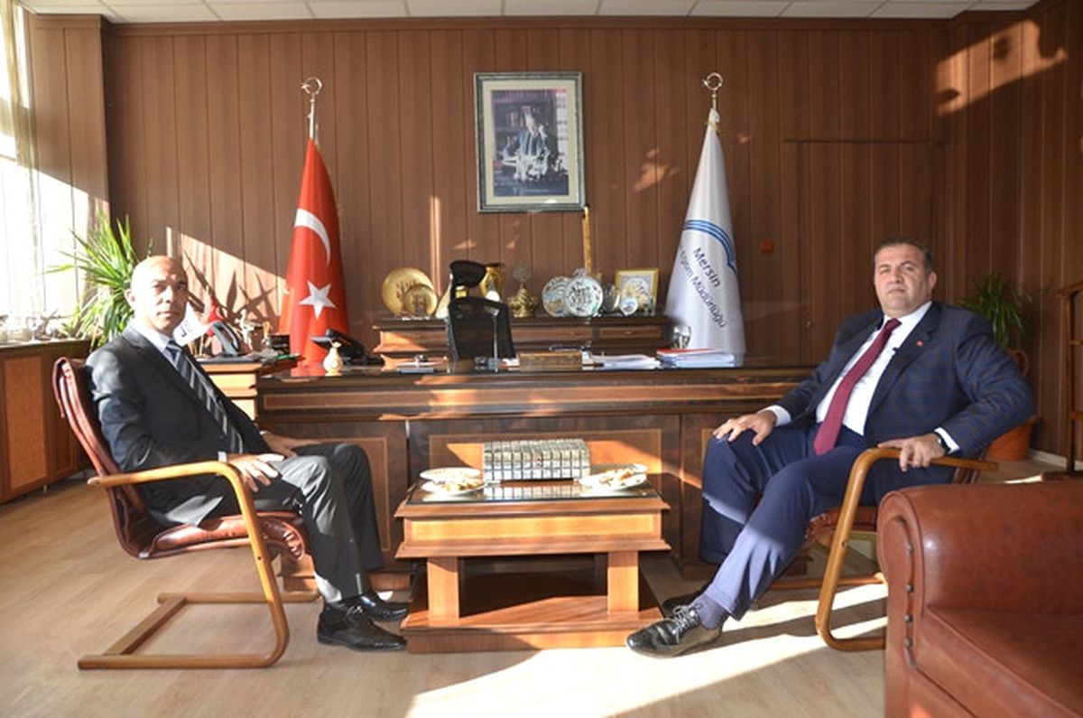 Emniyet Müdürü Şahne\'den Milli Eğitim Müdürü Koca\'ya Ziyaret