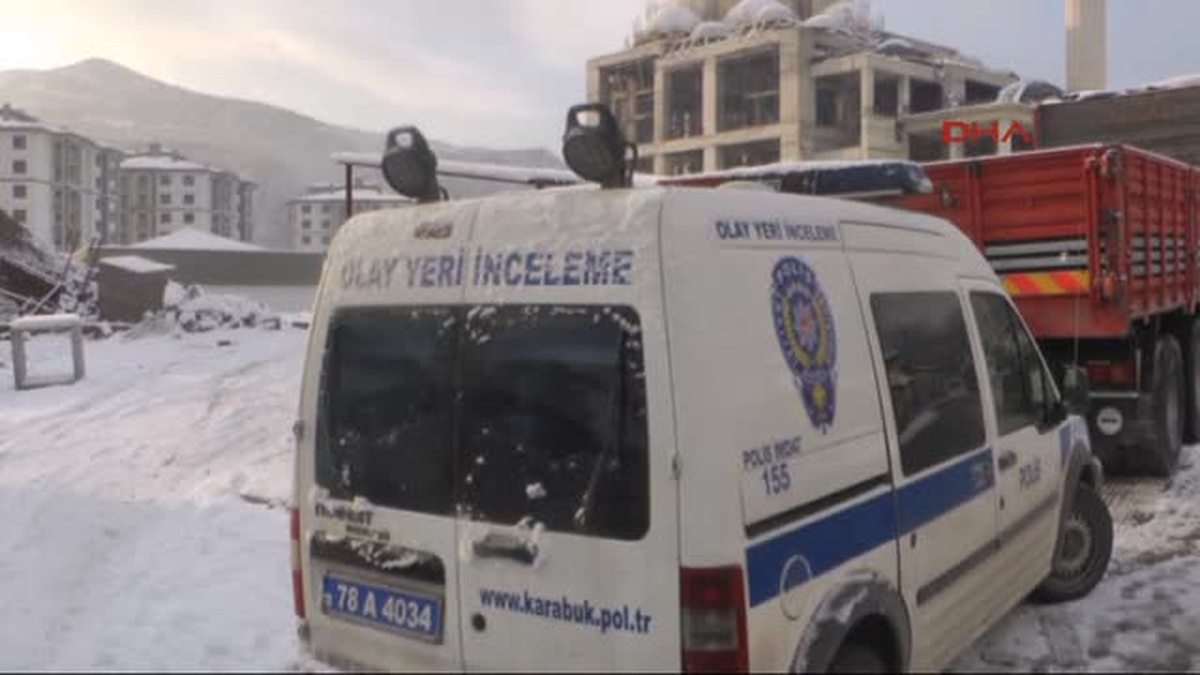 Karabük Inşaatta Boşluğa Düşen Işçi Yaralandı