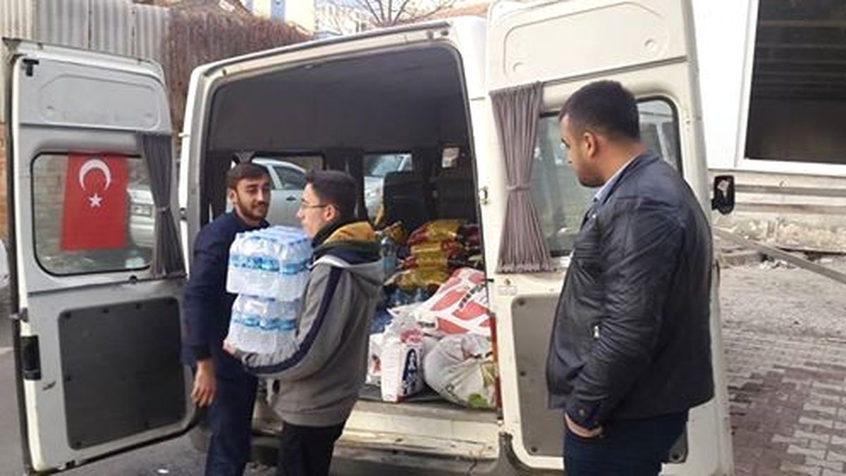 Kargı Ülkü Ocakları\'ndan Türkmendağı\'na Yardım