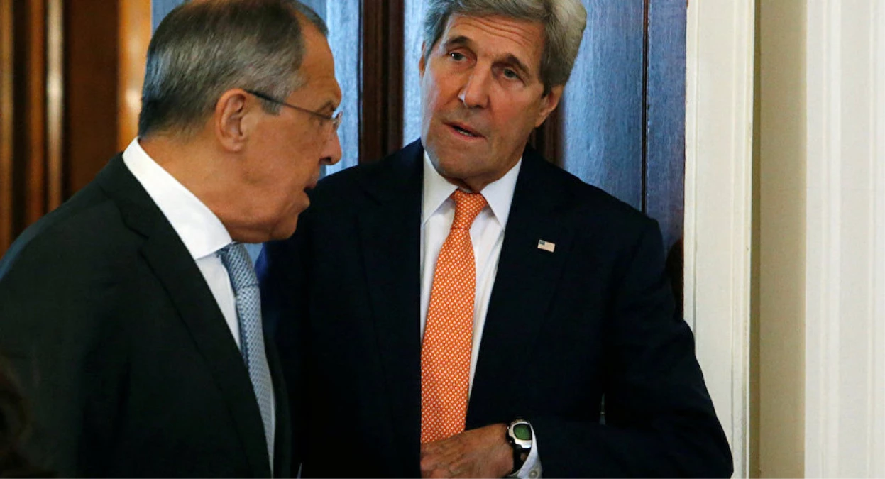Kerry ile Lavrov, Halep\'i Görüştü
