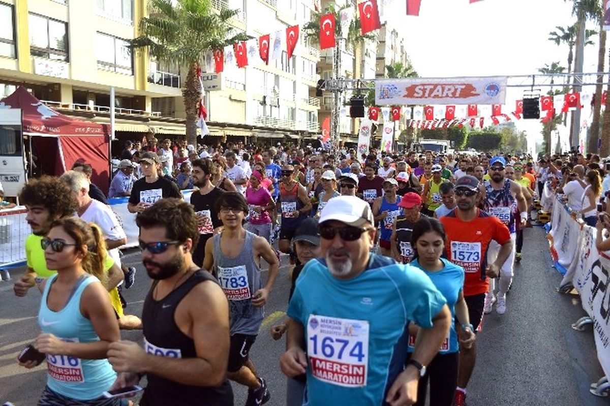 Mersin\'de Maraton Heyecanı