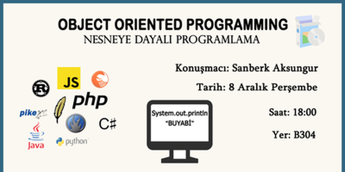 Nesneye Dayalı Programlama[oop]
