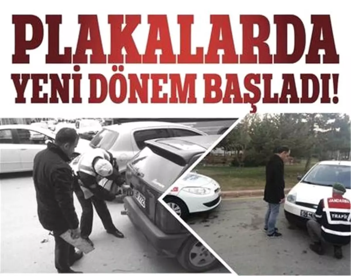 Plakalarda Yeni Dönem Başladı, Sahte Plakaya 5 Bin TL Ceza!