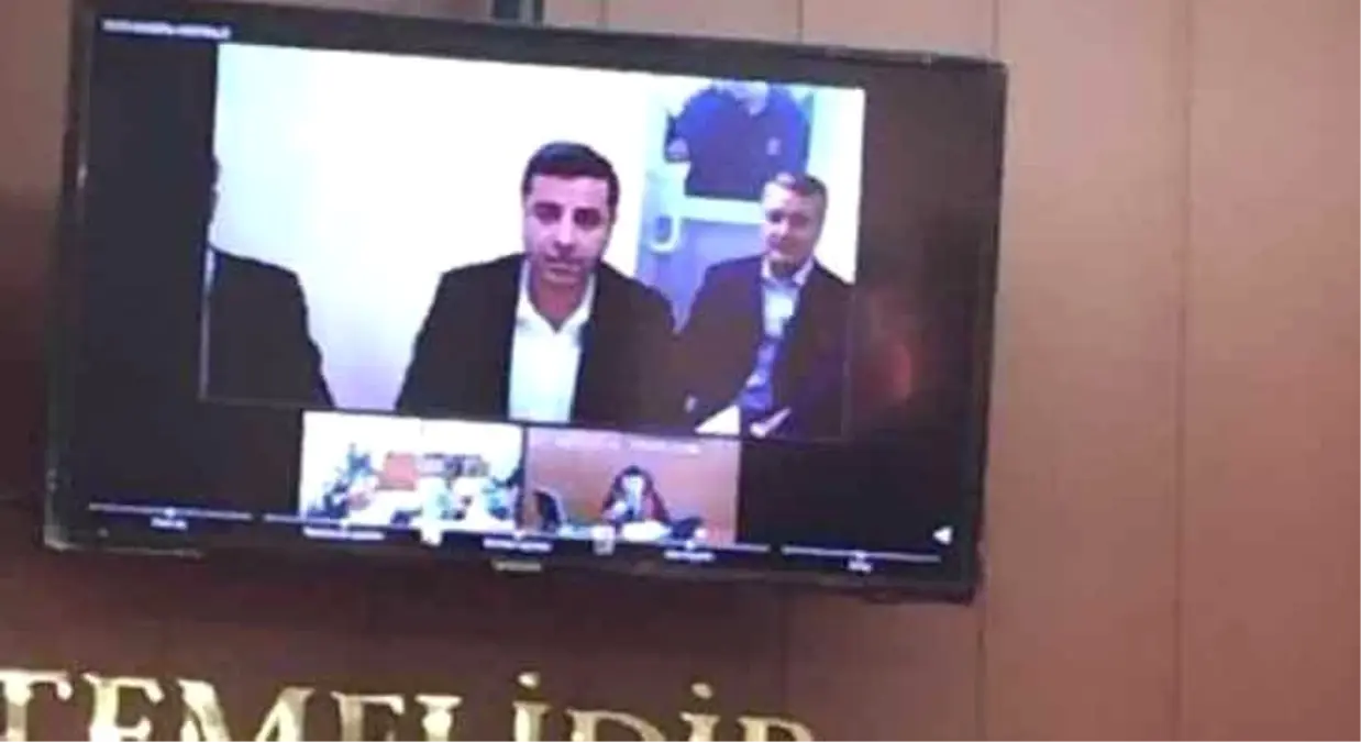 Selahattin Demirtaş, Segbis ile İfade Verdi