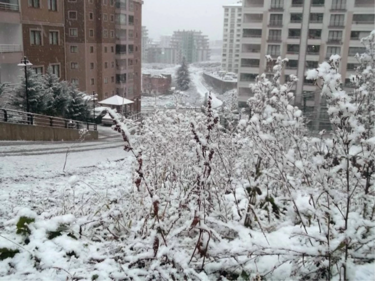 Trabzon\'da Kar Yüksek Kesimlerde Etkili Oluyor