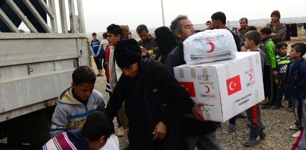 Türk Kızılayı\'nın Irak\'taki İnsani Yardımları