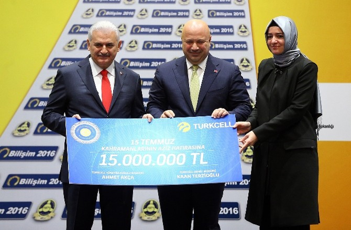 Turkcell, \'15 Temmuz Dayanışma Kampanyası\'na Destek Oldu