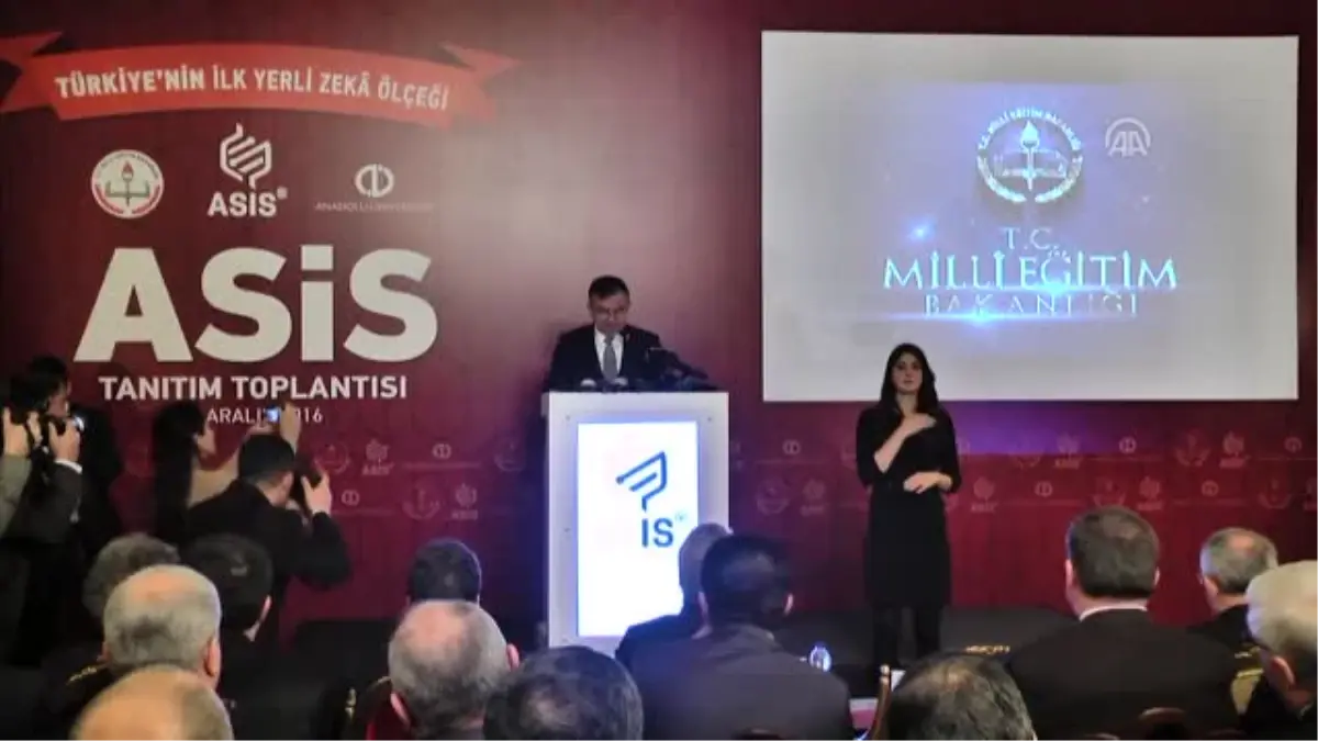 Türkiye\'nin Ilk Yerli Zeka Ölçeği Tanıtıldı - Milli Eğitim Bakanı Yılmaz - Istanbul