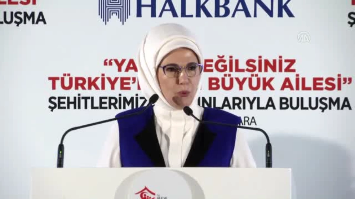 Yalnız Değilsiniz-Türkiye\'nin En Büyük Ailesi" Projesi - Emine Erdoğan (1)