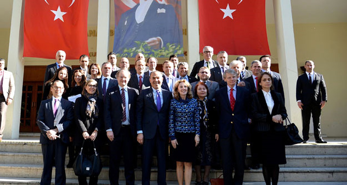 AB Ülkelerinin Büyükelçileri Mersin\'de