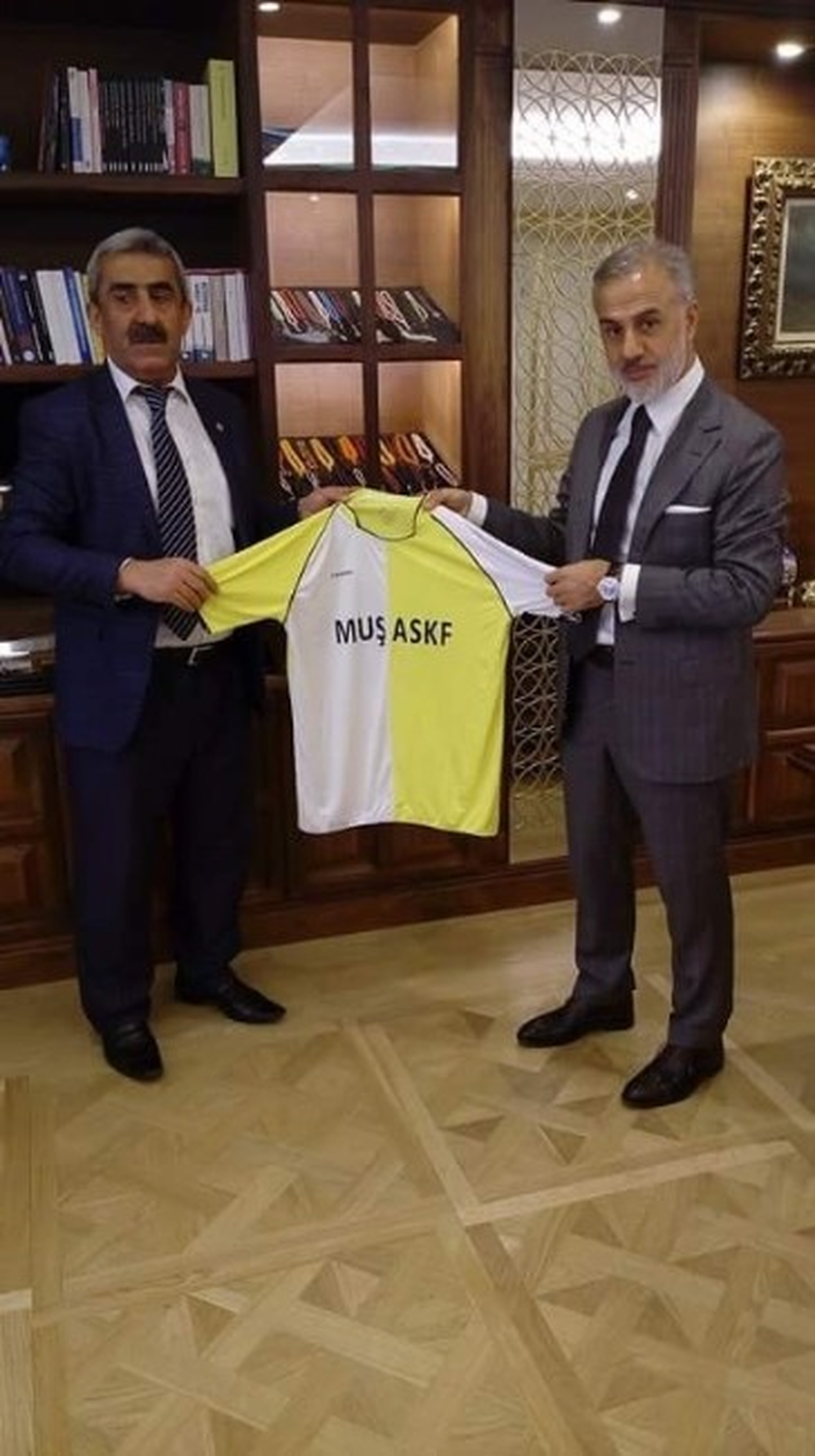 Askf\'den Ergün\'e Destek Ziyareti