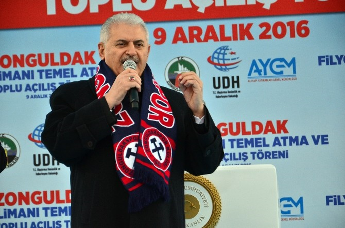 Başbakan Yıldırım: "Türkiye\'nin Üçüncü Büyük Liman Projesinin Temelini Atmaya Geldik"