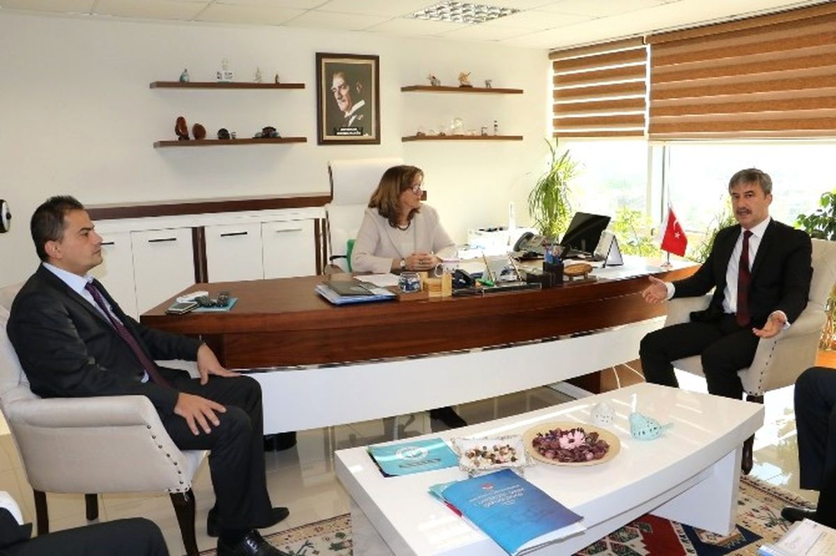 Başkan Şirin Maski\'den Bilgi Aldı
