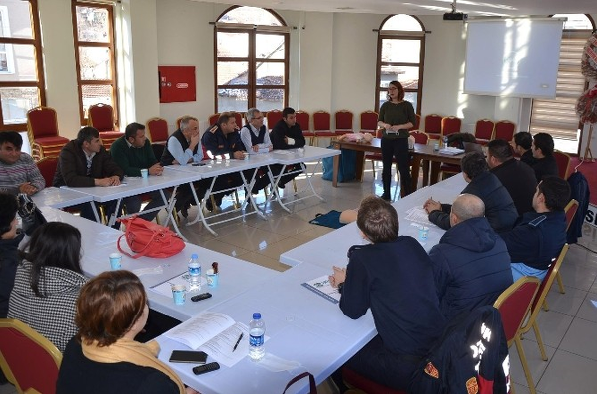 Belediye Personeline İlk Yardım Eğitimi