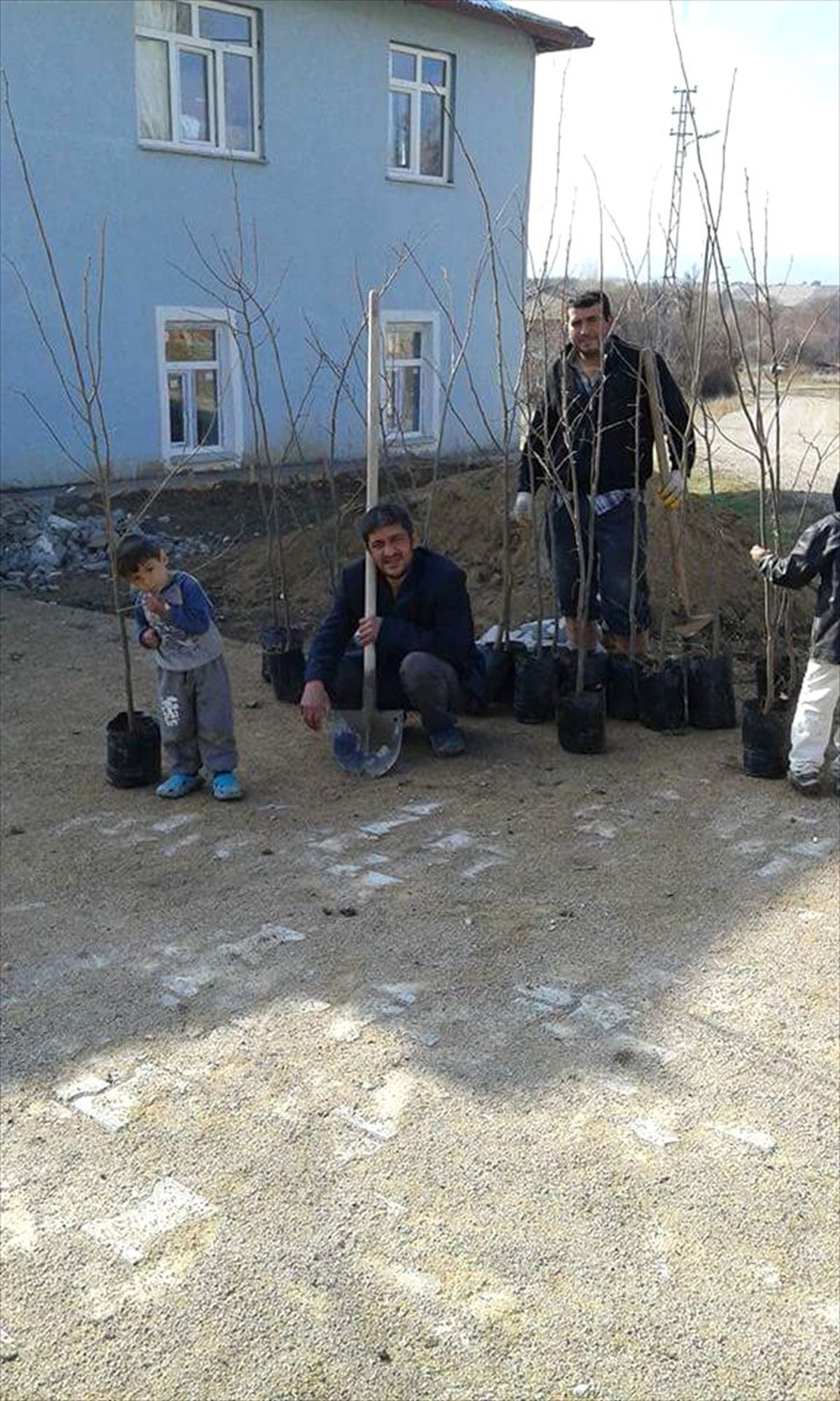 Bozkır\'da "Bozdam Mahallesi\'nde Bir Dikili Ağacın Olsun" Kampanyası