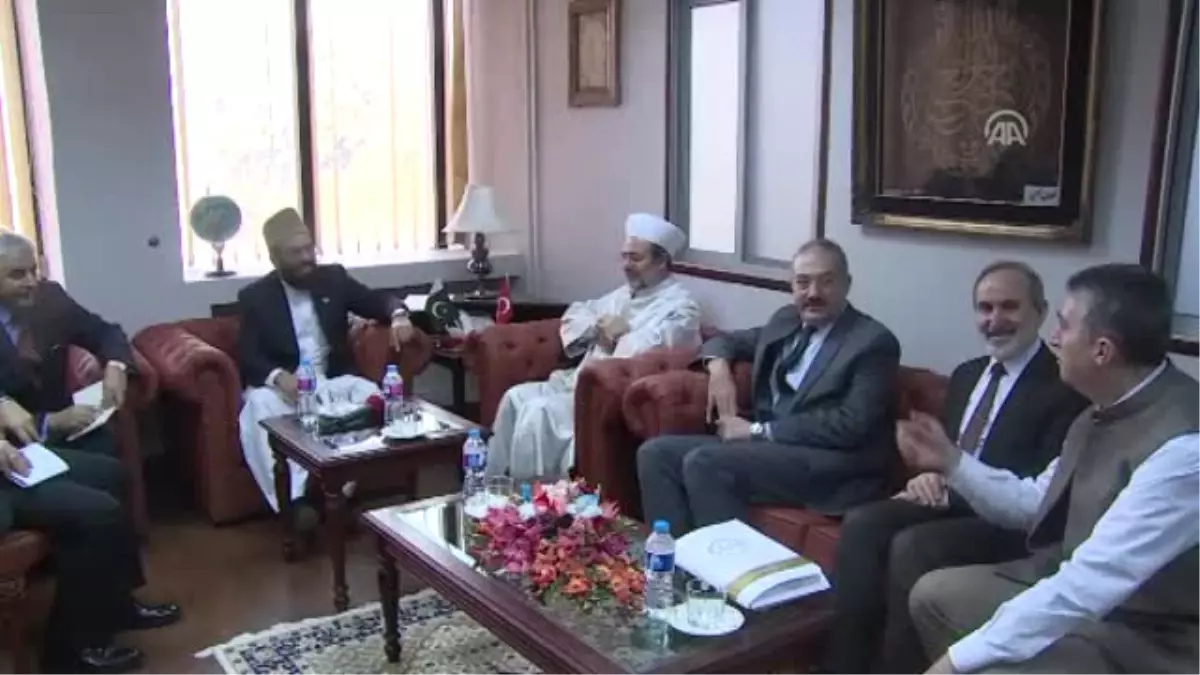 Diyanet Işleri Başkanı Görmez\'den Bakan Ziyareti