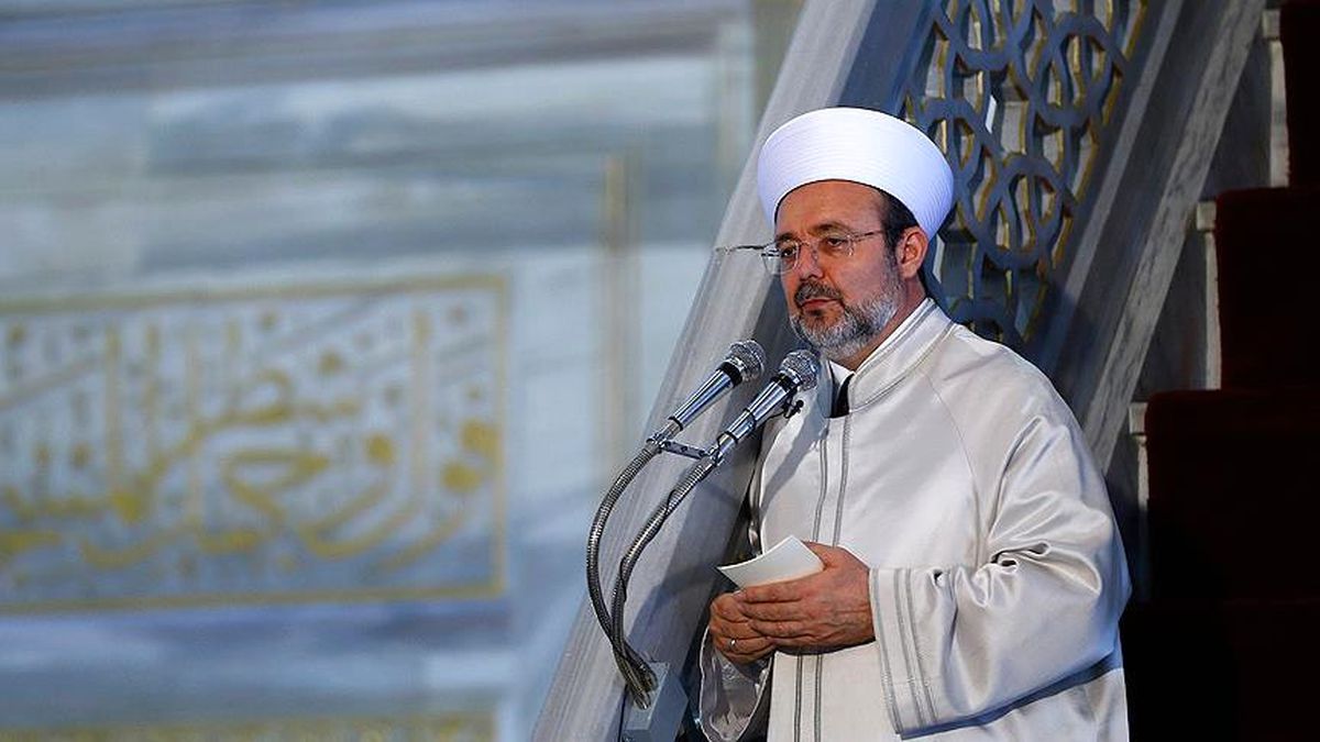 Diyanet Işleri Başkanı Görmez\'den Cuma Hutbesi