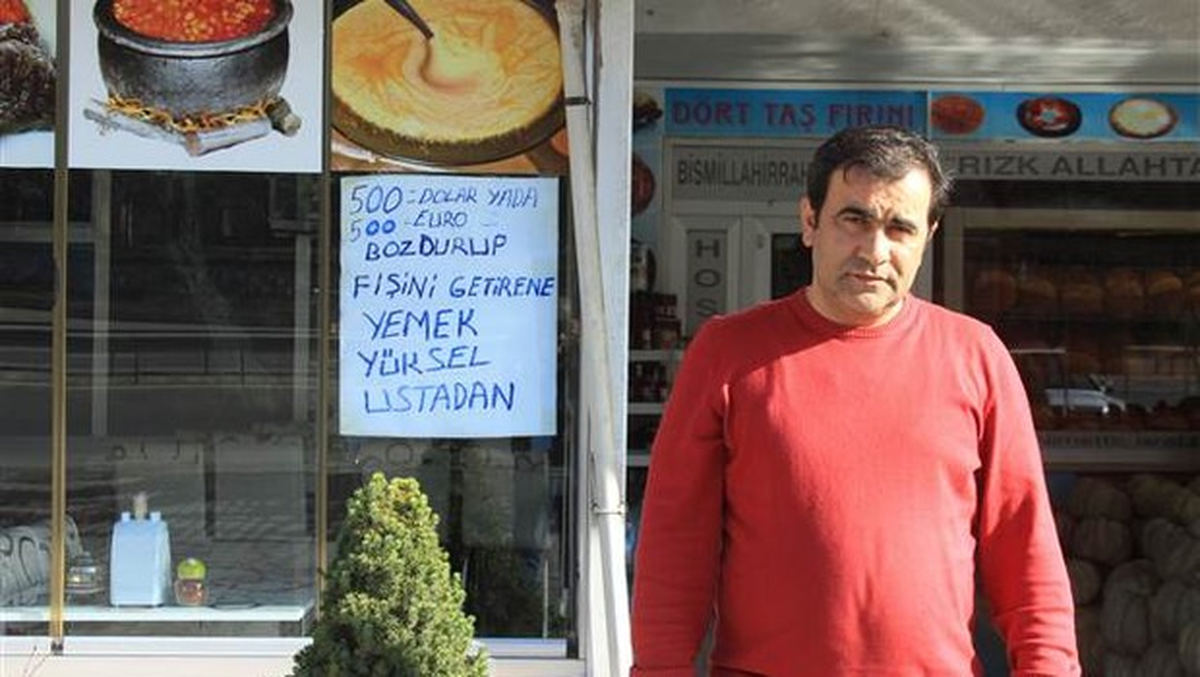 Döviz Bozdurana Bedava Yemek