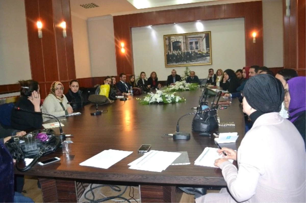 Erzurum\'da "Aile İçi Şiddetle Mücadele" Projesi Teknik Kurul Toplantısı