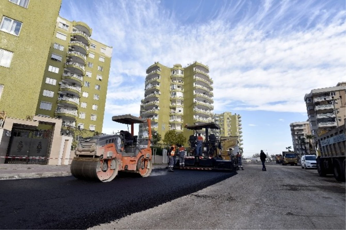 Fener Caddesi\'nde Asfalt Çalışmaları Bitti