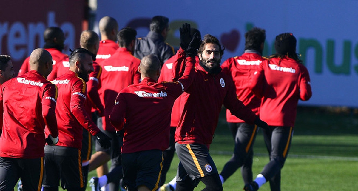 Galatasaray, Gaziantepspor Maçının Hazırlıklarını Sürdürdü