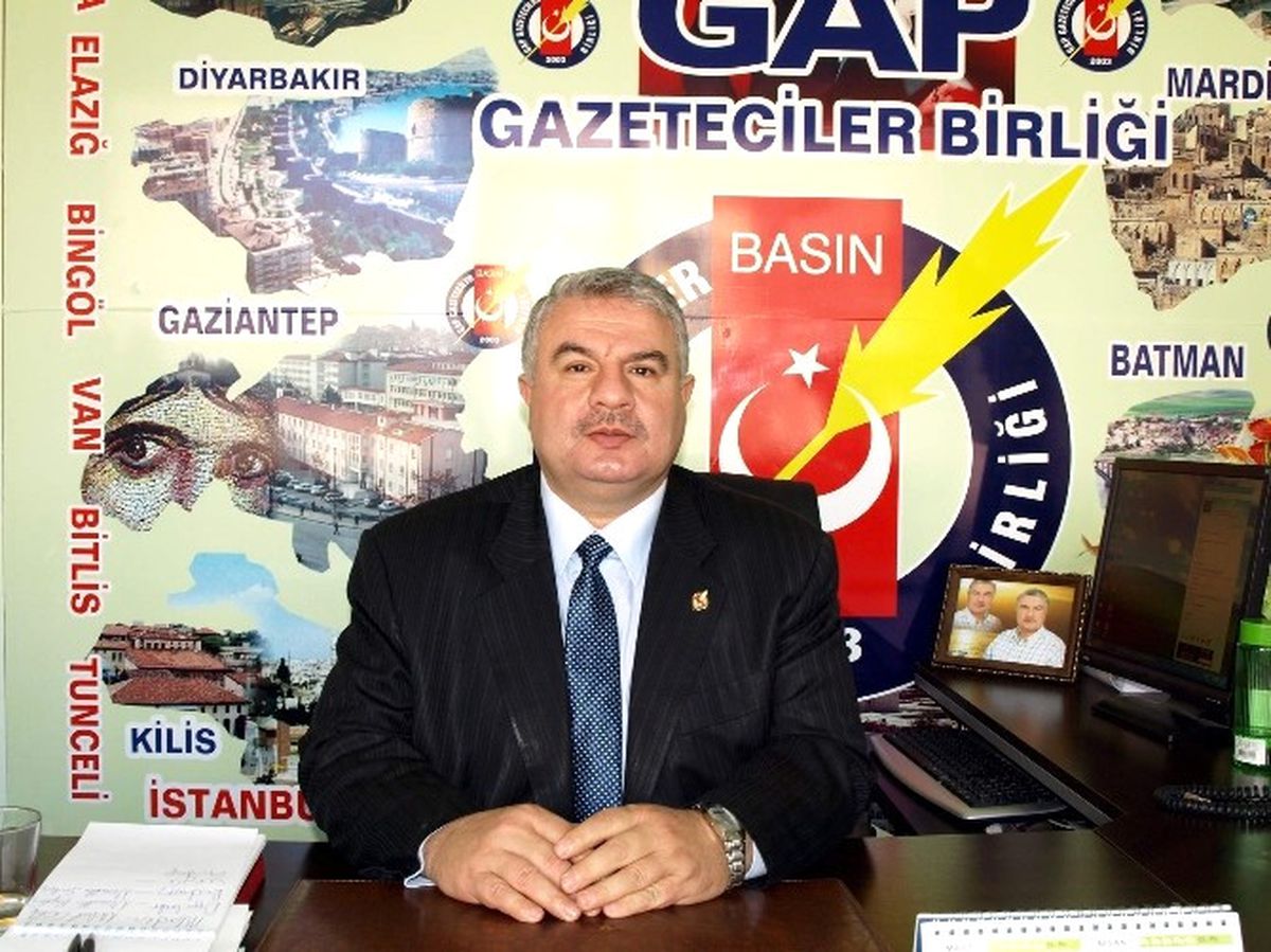 Gap Gazeteciler Birliği Genel Başkanı Kıymaz Yeniçağ Gazetesine Yapılan Saldırıyı Kınadı