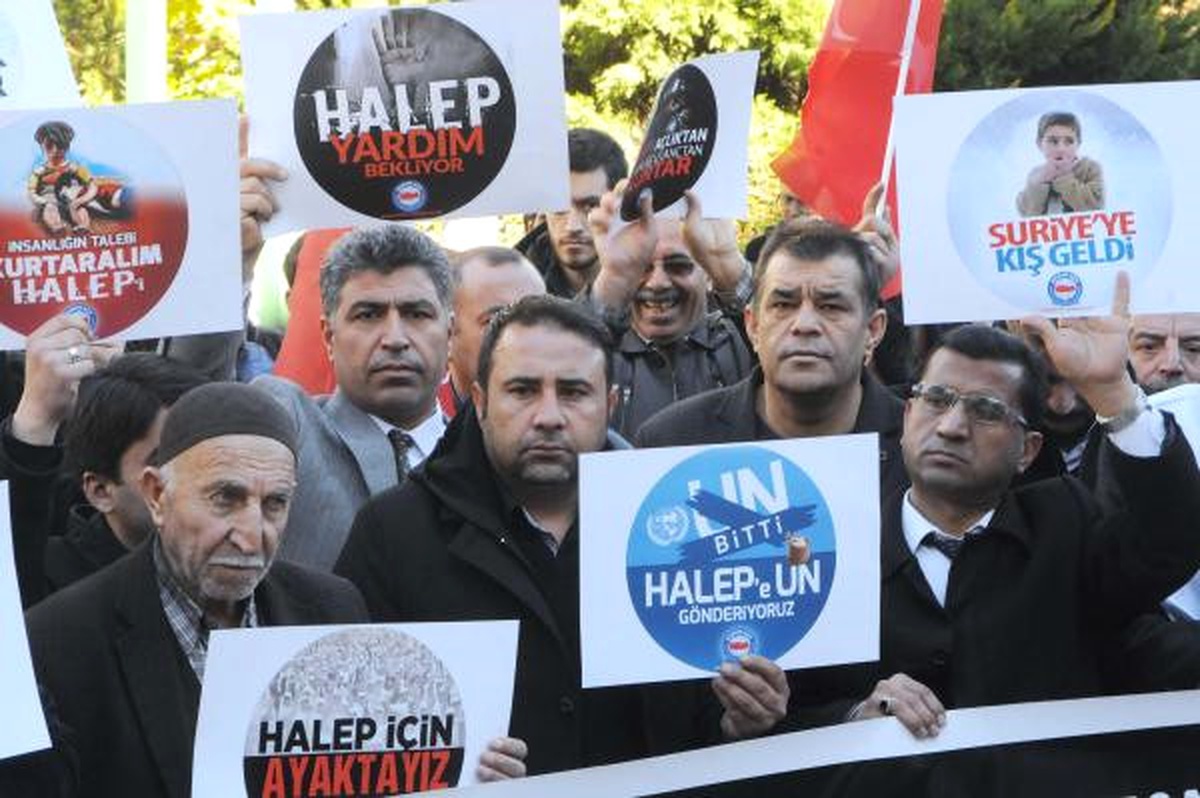 Gaziantep\'te, Suriyeliler İçin Gıyabi Cenaze Namazı