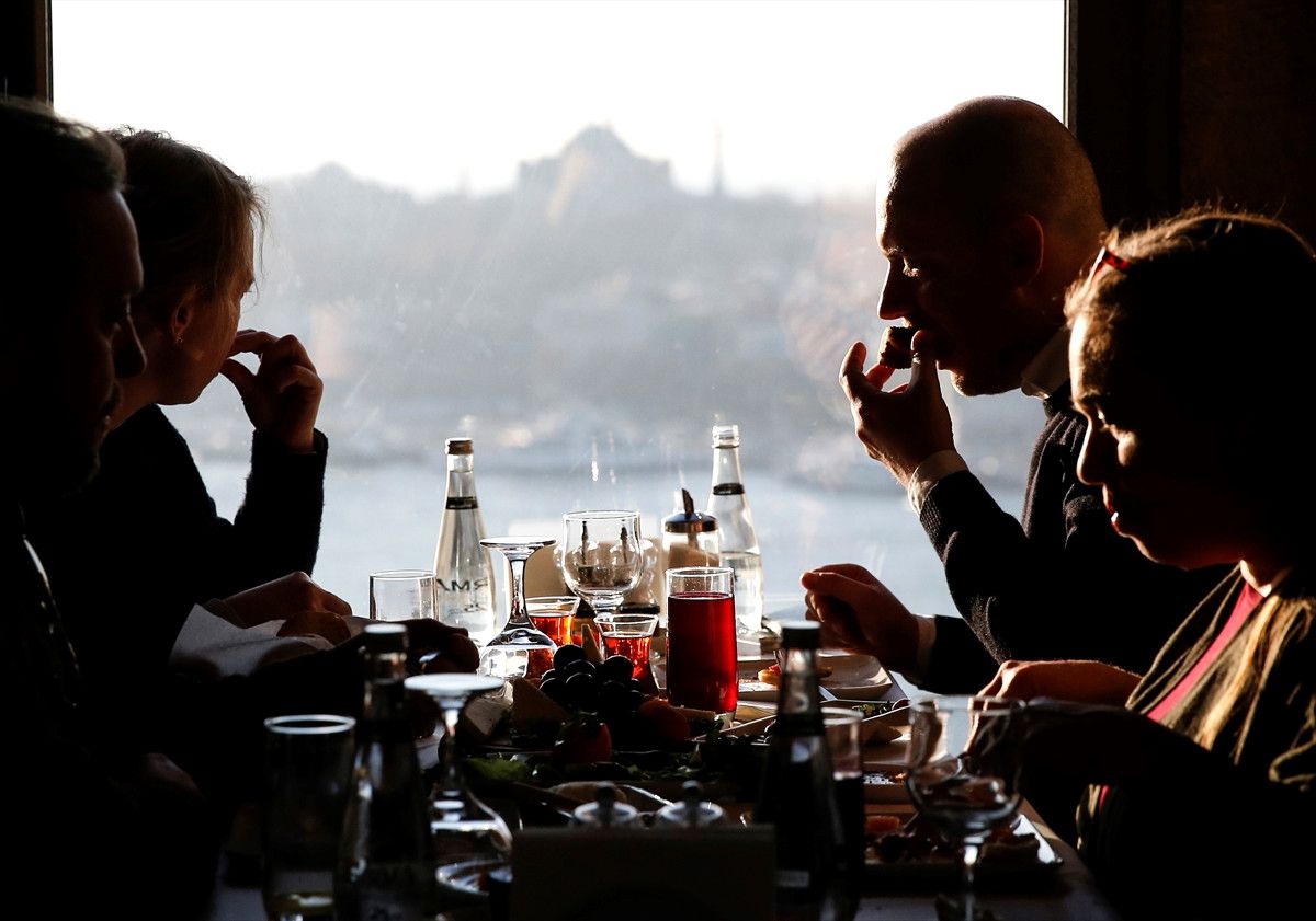 Gurmeler, İstanbul\'a Hayran Kaldı