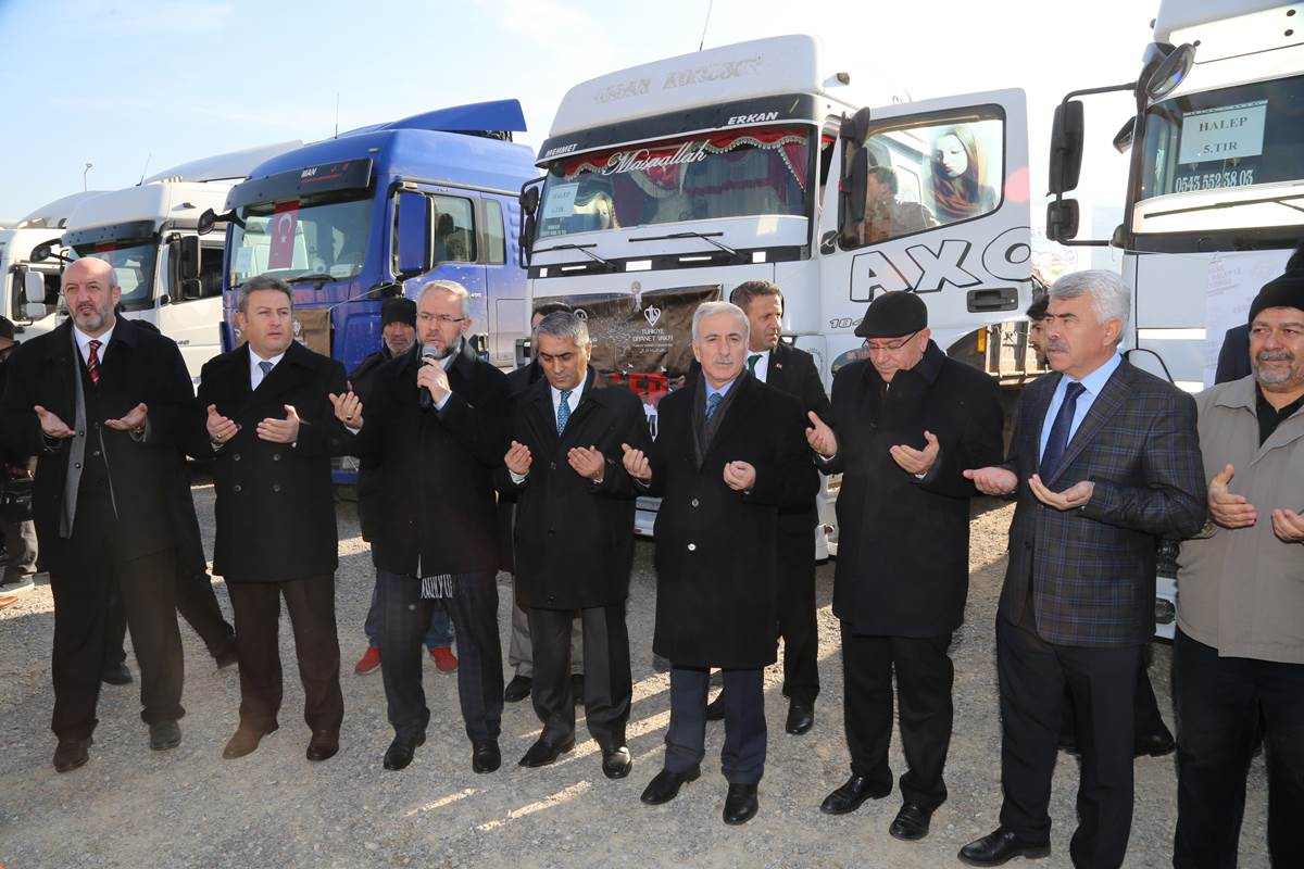 Halep\'te İnsanlık Ölmesin" Kampanyası