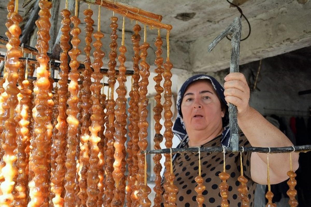 Hatay'da Cevizli Sucuk Geleneği