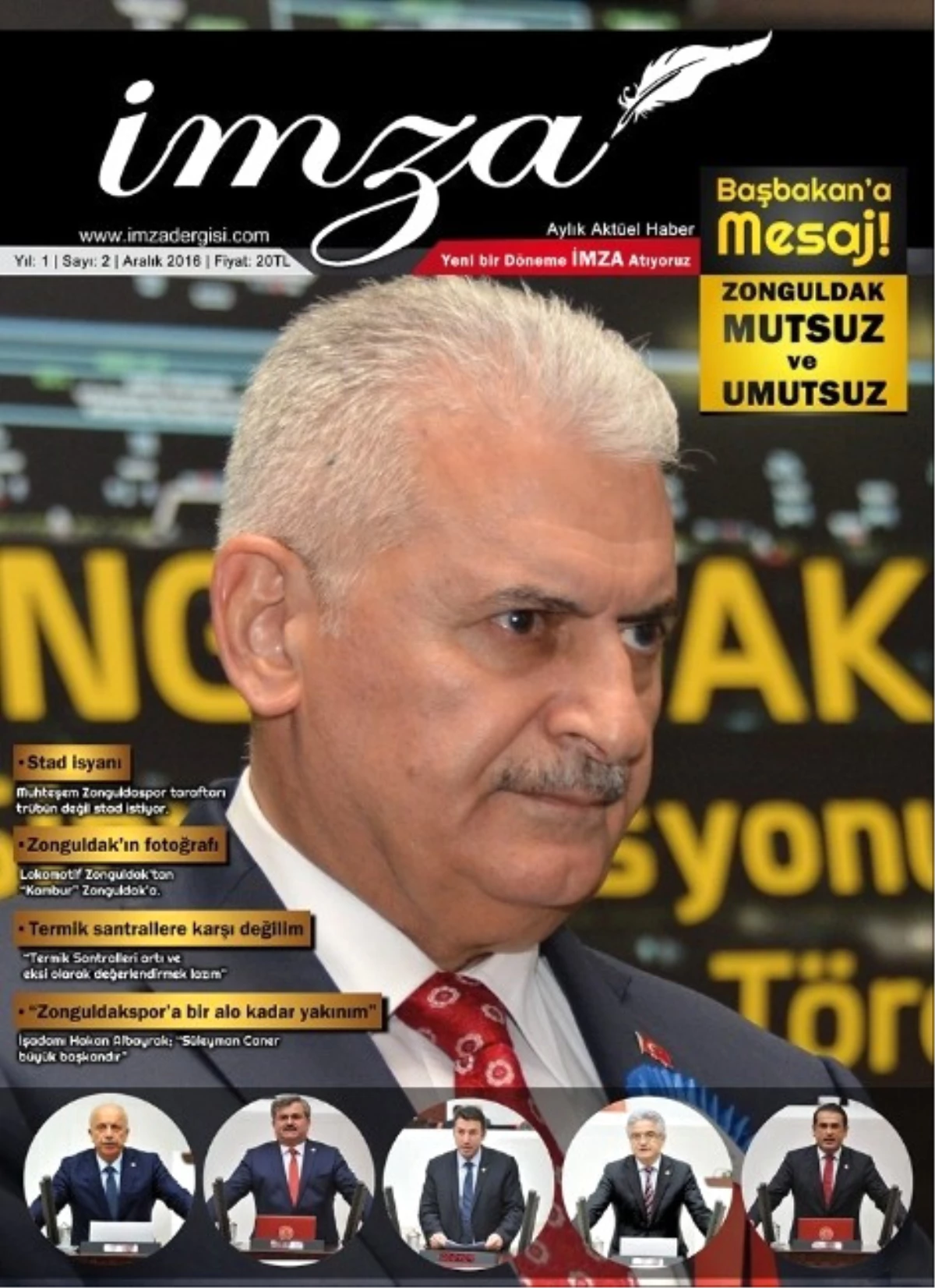 İmza Dergisinden Başbakan\'a Zonguldak Mesajı