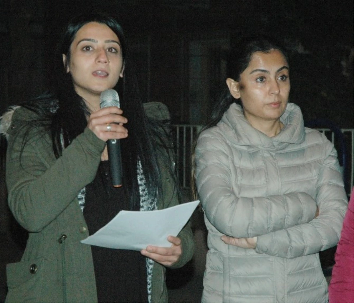 Kadın Platformu Üyeleri Songül ve Şehriban Cinayetlerini Protesto Etti