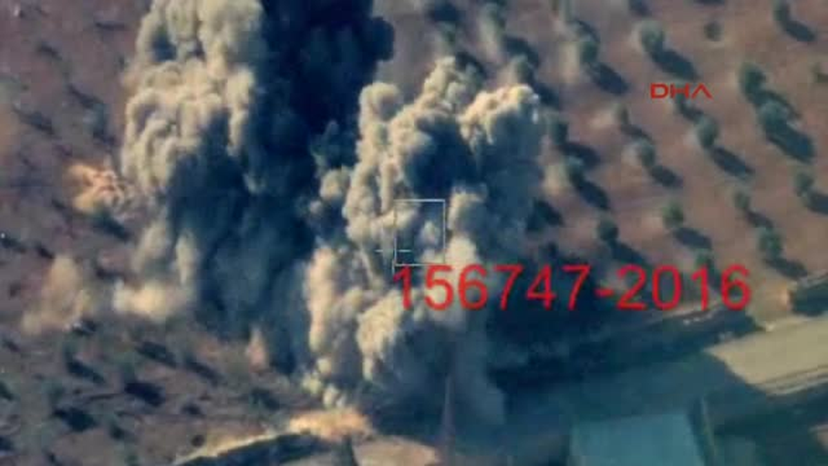 Kilis - Türk Jetleri, Deaş\'ın 10 Merkezini Imha Etti