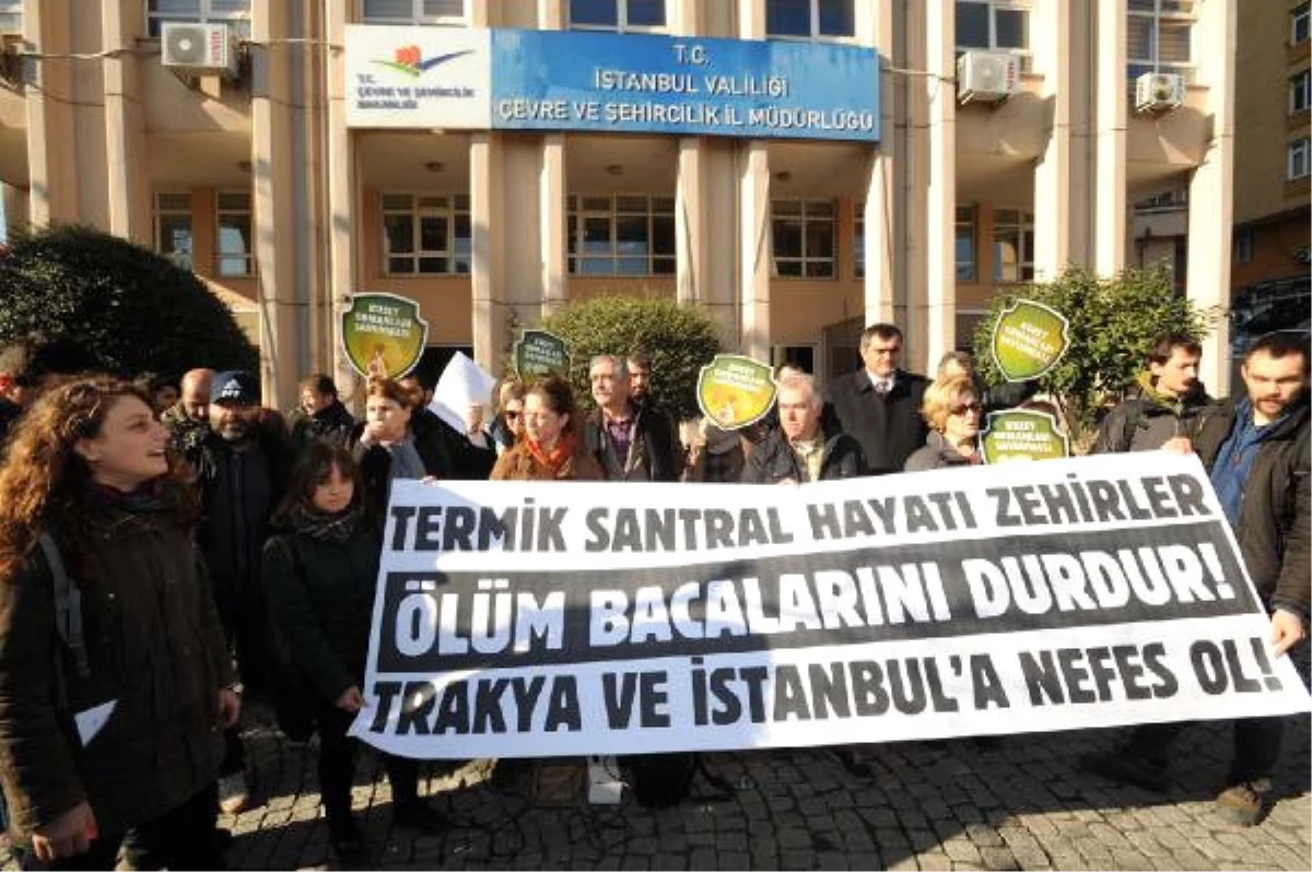 Kuzey Ormanları Savunması\'ndan "Trakya\'da Termik Santrala Hayır" Protestosu