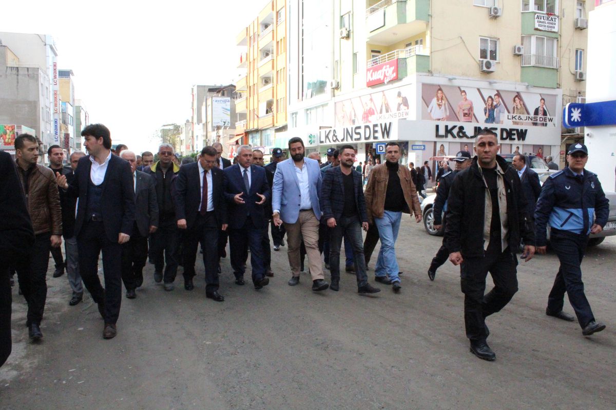 Lütfü Savaş Çaylı Caddesinde İnceleme Yaptı