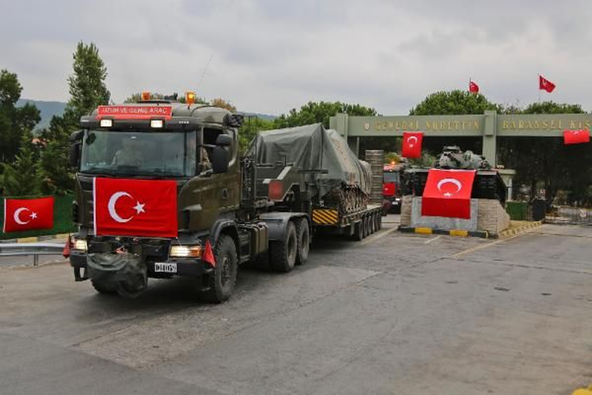 Maltepe\'den Gaziantep\'e Askeri Sevkıyat Sürüyor