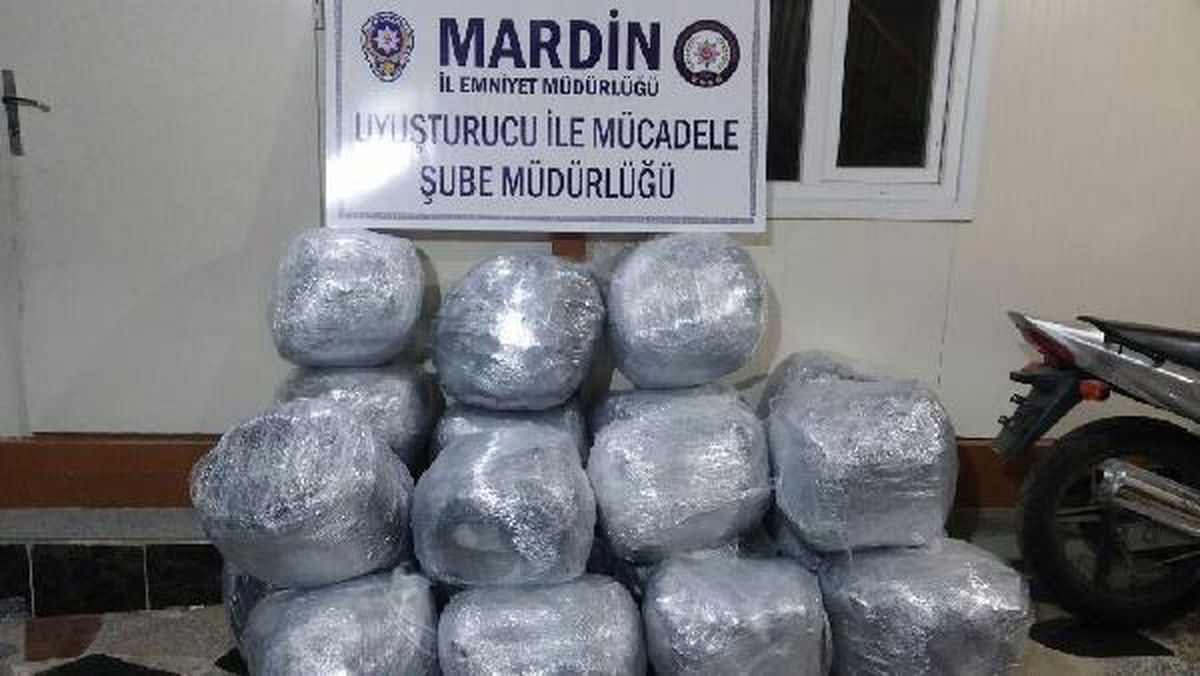 Mardin\'de 198 Kilo Esrar Ele Geçirildi