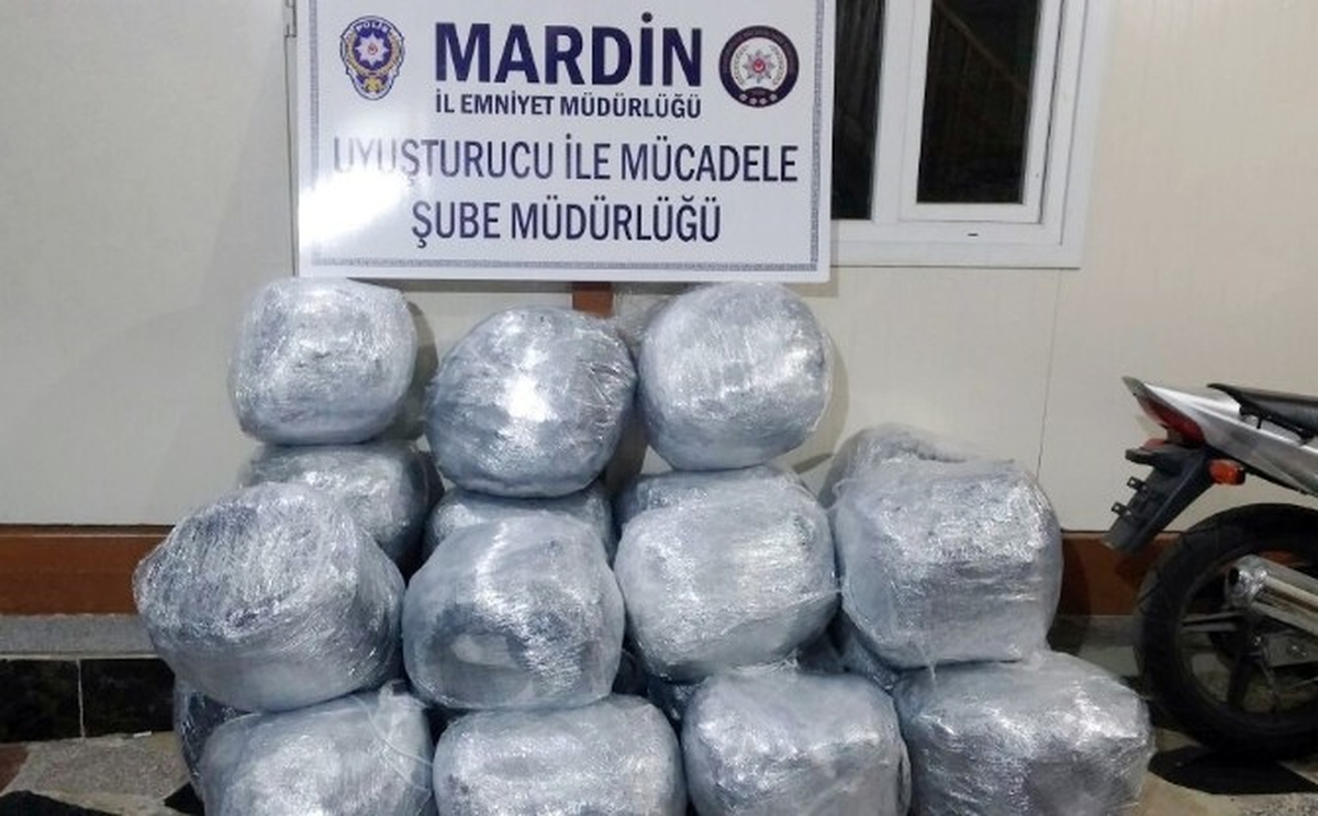 Mardin\'de 198 Kilogram Esrar Ele Geçirildi